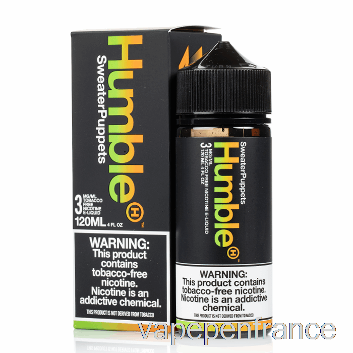 Marionnettes Pull - Humble Juice Co. - Stylo Vape 120 Ml 6 Mg